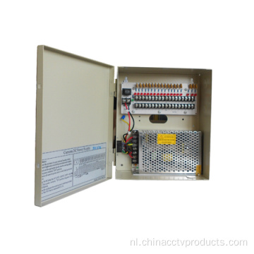 12VDC 10amp 18ch Boxed CCTV Power Distribution Prijs